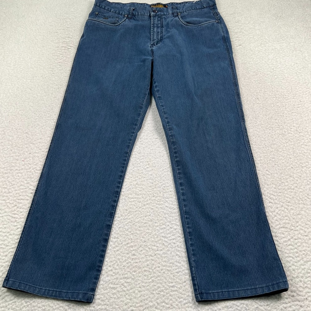 Point Zero Jeans Men's 36x29‎ Raw Original Mid Rise Stretch Denim